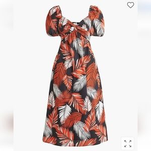 SOLD NWT JCrew sleeveless twist-front midi dress petite